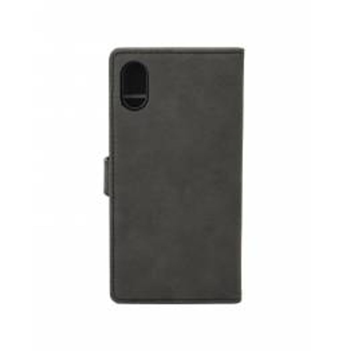 iPhone XS MAX cover med kortholder - med Spænde Sort