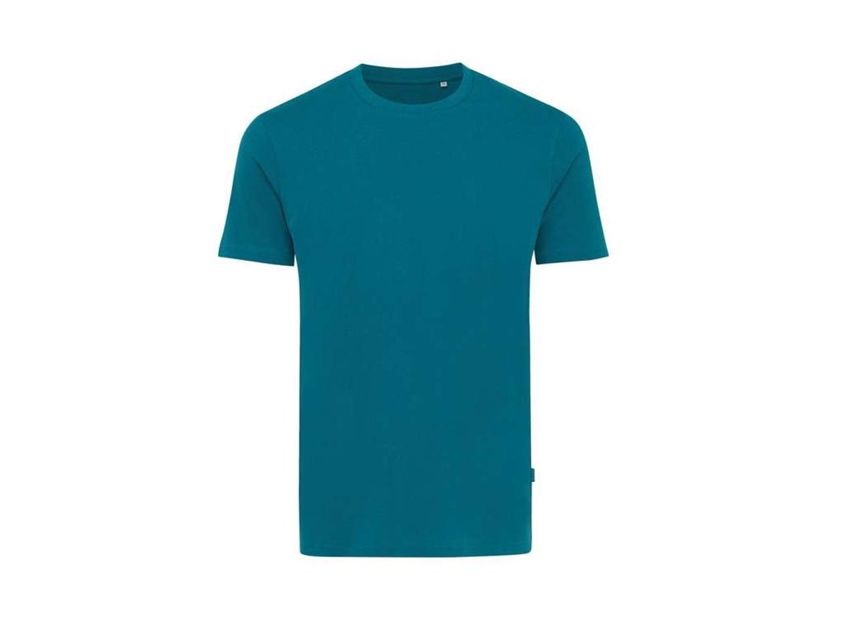 Iqoniq Bryce T-shirt i Genanvendt Bomuld, Verdigris