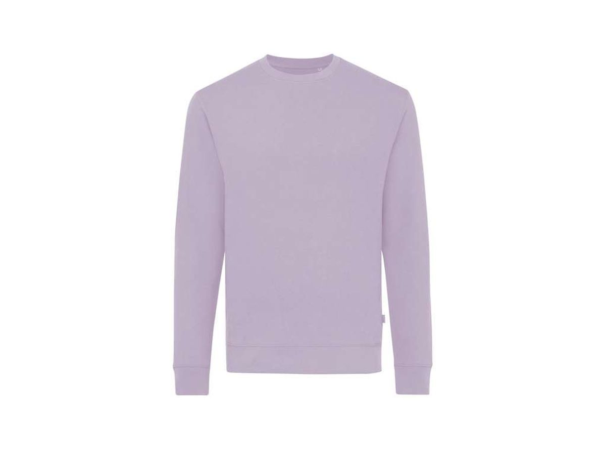 Iqoniq Zion Crew Neck Sweatshirt i Genanvendt Bomuld, Lavender