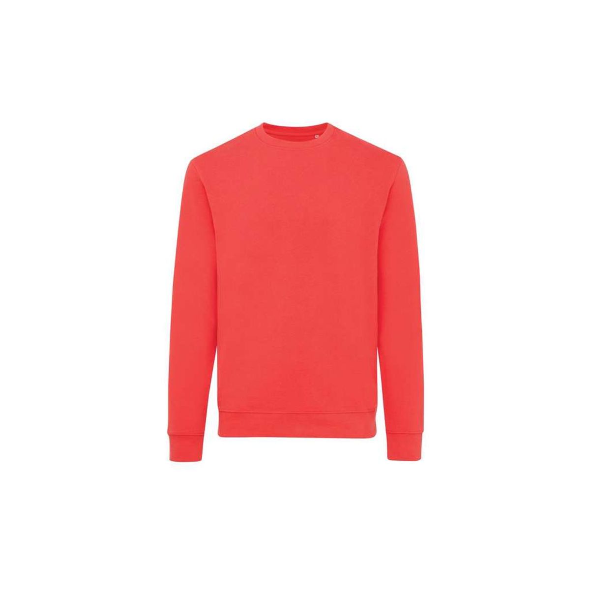 Iqoniq Zion Crew Neck Sweatshirt i Genanvendt Bomuld, Luscious red