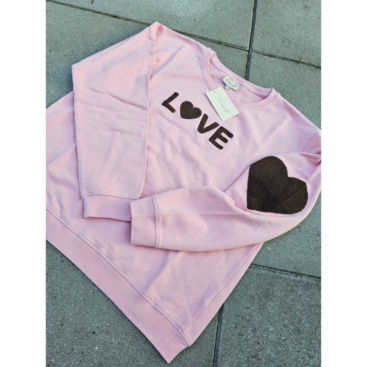 Is-Love Sweat Rose/Brown M