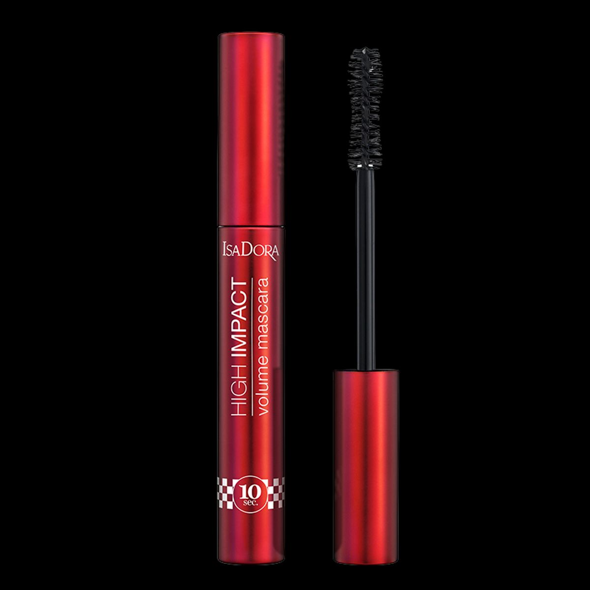 IsaDora 10 Sec High Impact Volume Mascara 30 Black Speed (9 ml)