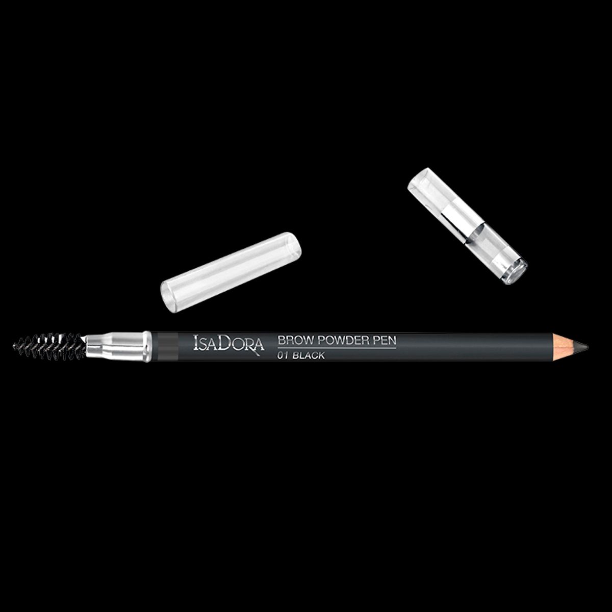 IsaDora Brow Powder Pen 01 Black (1.1 g)