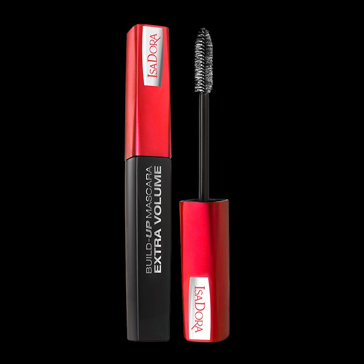 IsaDora Build-Up Mascara Extra Volume 01 Super Black (12 ml)