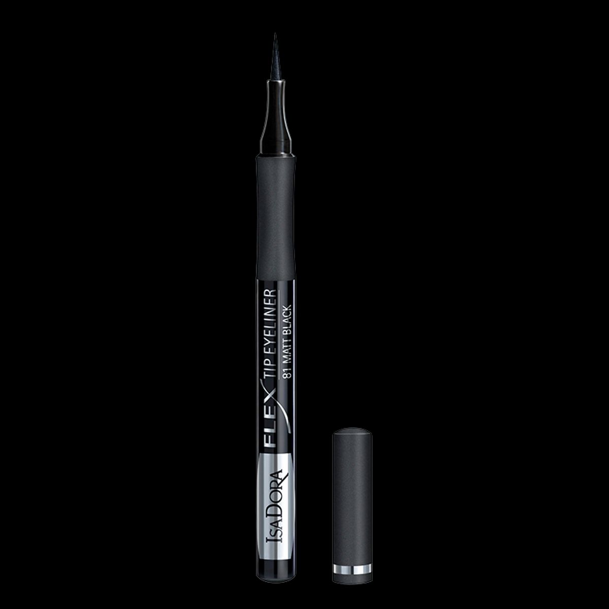 IsaDora Flex Tip Eyeliner 81 Matt Black (1.2 ml)