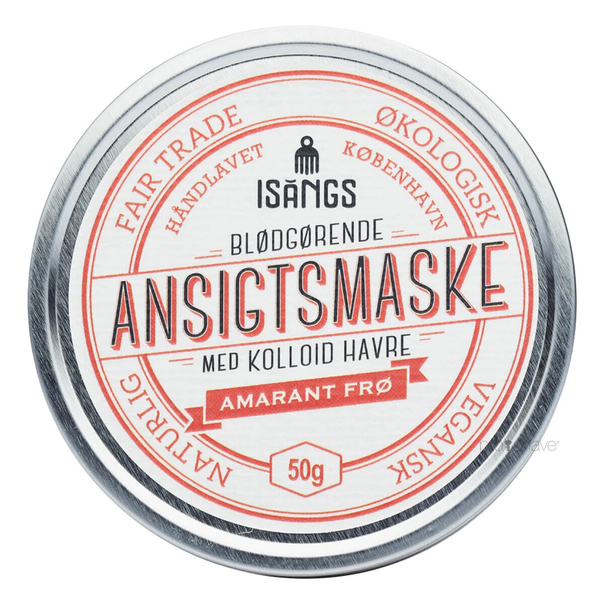 Isangs Blødgørende Ansigtsmaske, Uden duft, 50 gr.