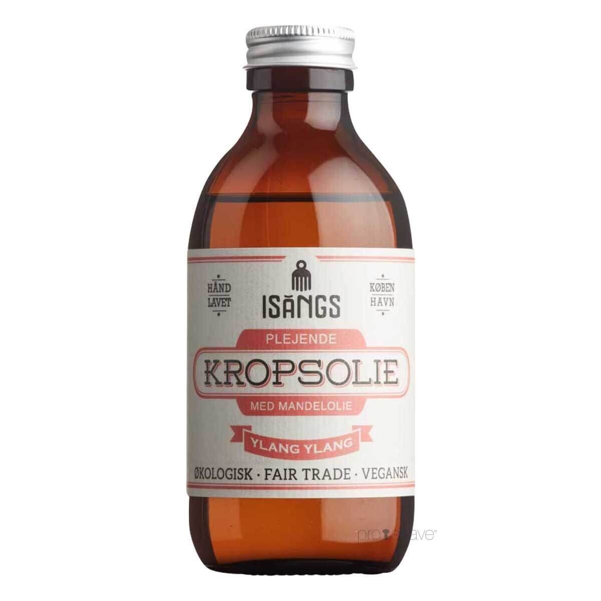 Isangs Plejende Kropsolie, Ylang Ylang, 200 ml.