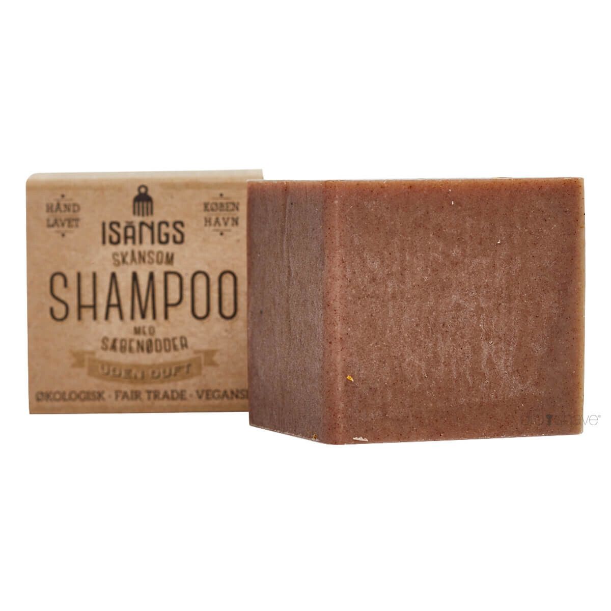 Isangs Skånsom Shampoo, Uden duft, 125 gr.