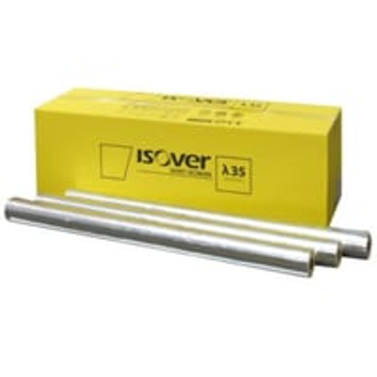 ISOVER Alu 2 (TapeLock rrskl) 89x30 mm, 1,2mtr. m/alu-folie, max. 500C. Med tape