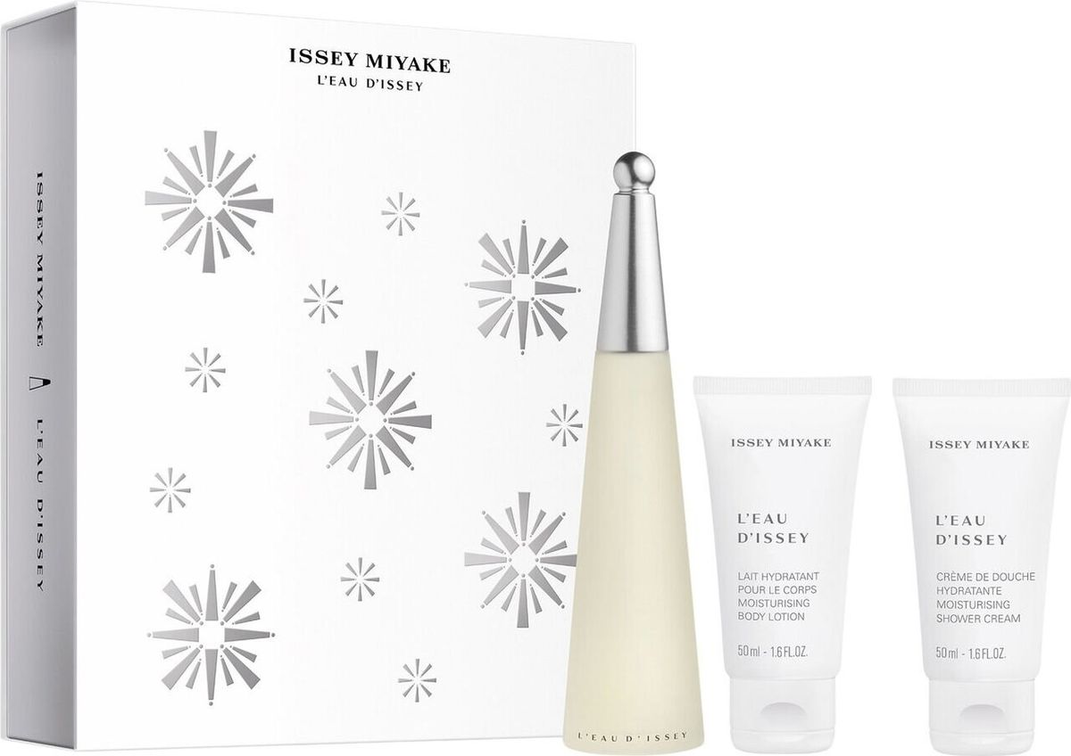 Issey Miyake - L´eau D´issey Edt 50 Ml + Bodylotion 50 Ml + Shower Cream 50 Ml