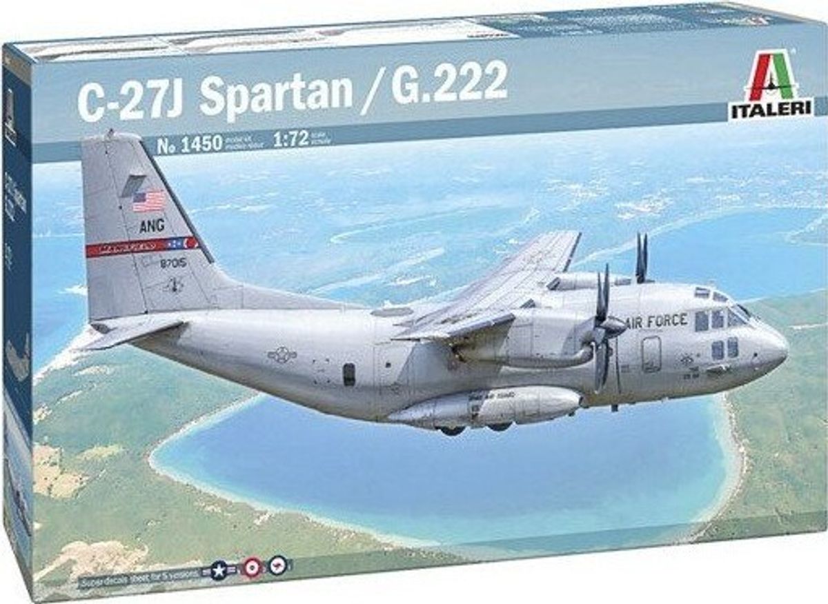 Italeri - C-27j Spartan - 1:72 - 1450