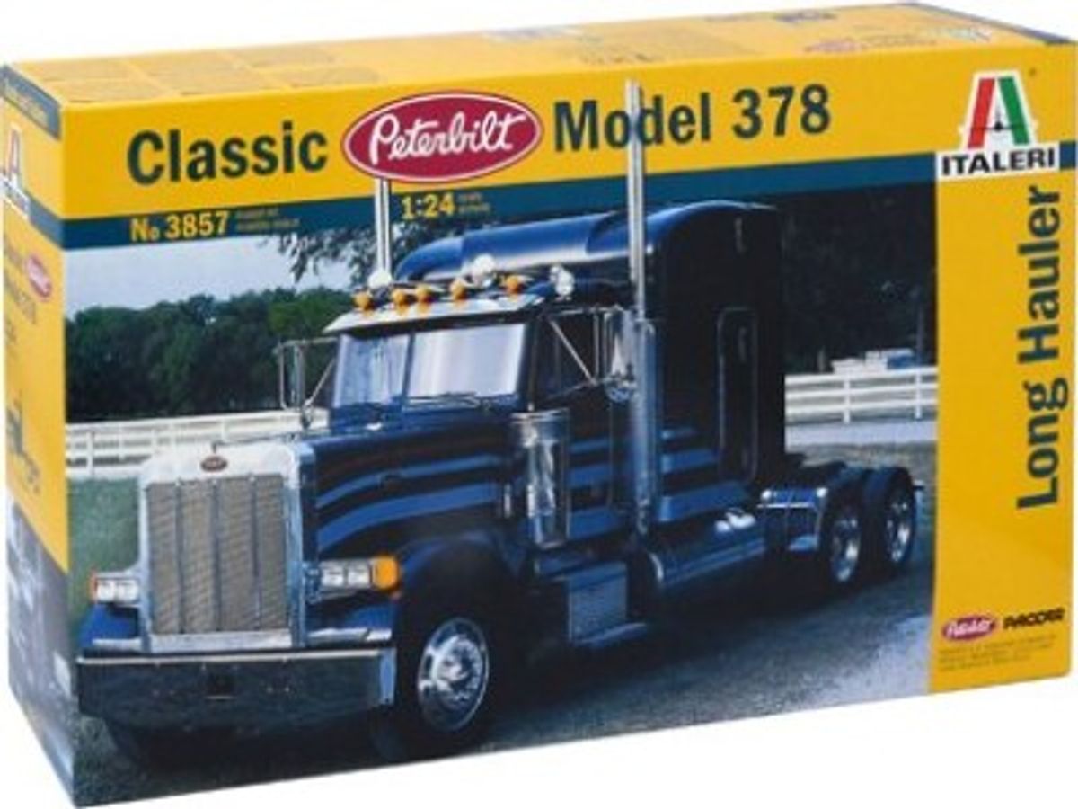 Italeri - Classic Peterbilt Model 378 Lastbil Byggesæt - 1:24 - 3857