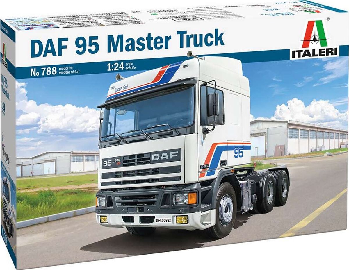 Italeri - Daf 95 Master Truck Byggesæt - 1:24 - 0788s