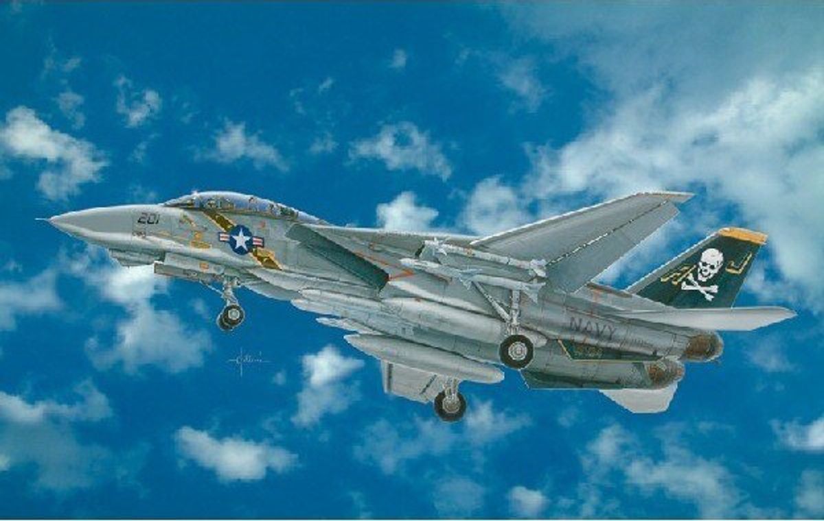 Italeri - F-14a Tomcat Fly Byggesæt - 1:48 - 2667