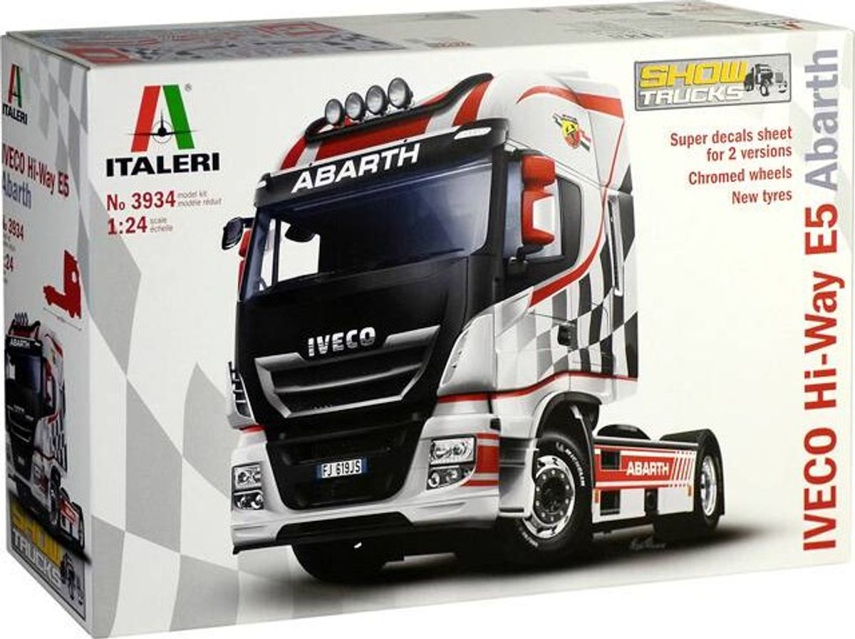 Italeri - Iveco Hi-way E5 Lastbil Byggesæt - 1:24 - 3934