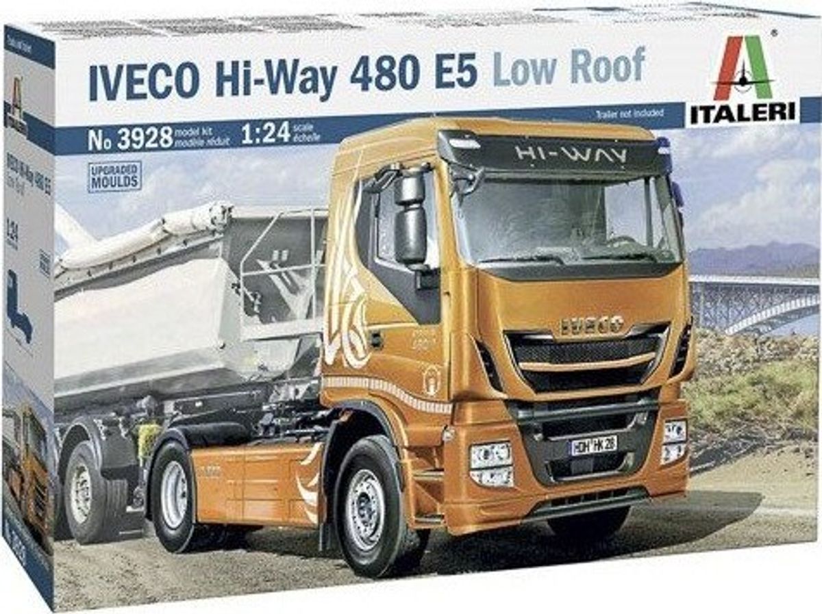 Italeri - Iveco Hi-way Lastbil Byggesæt - 1:24 - 3928