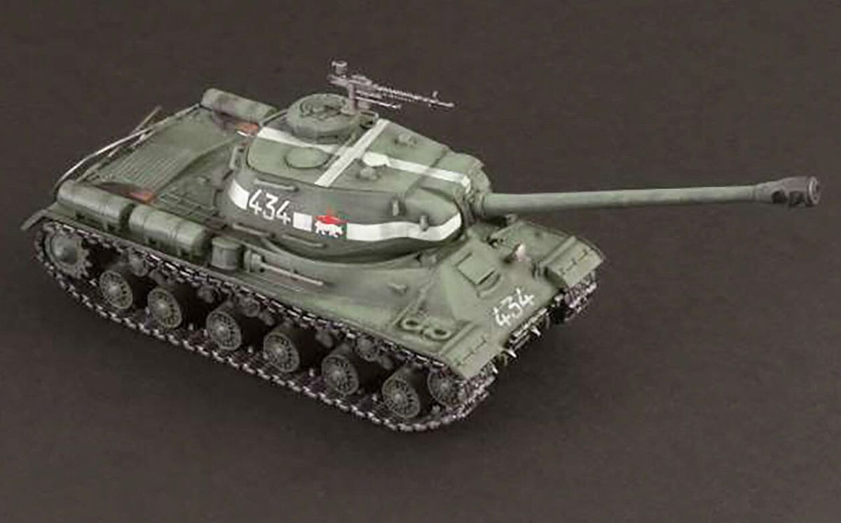 Italeri - Josif Stalin Js-2 Model Tank Byggesæt - 1:56 - 25764