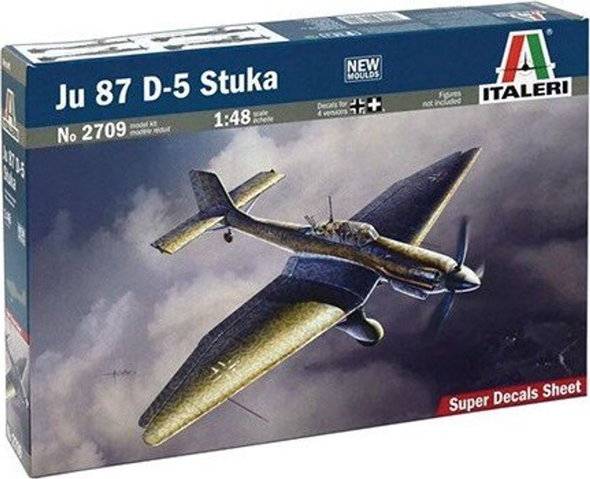 Italeri - Ju 87 D-5 Stuka Fly Byggesæt - 1:48 - 2709