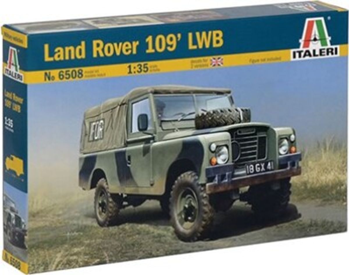 Italeri - Land Rover 109' Lwb Bil Byggesæt - 1:35 - 6508s