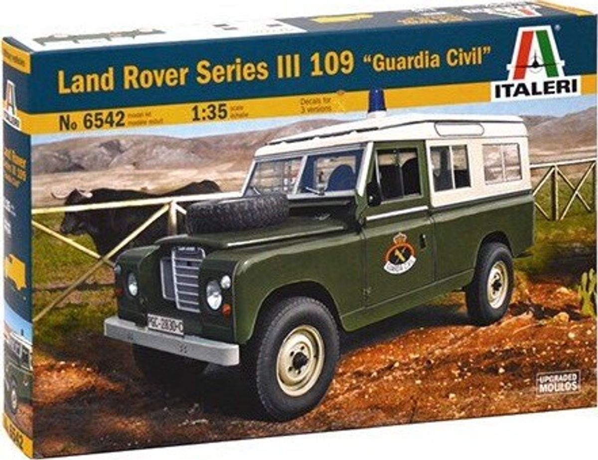 Italeri - Land Rover Bil Byggesæt - 1:35 - 6542