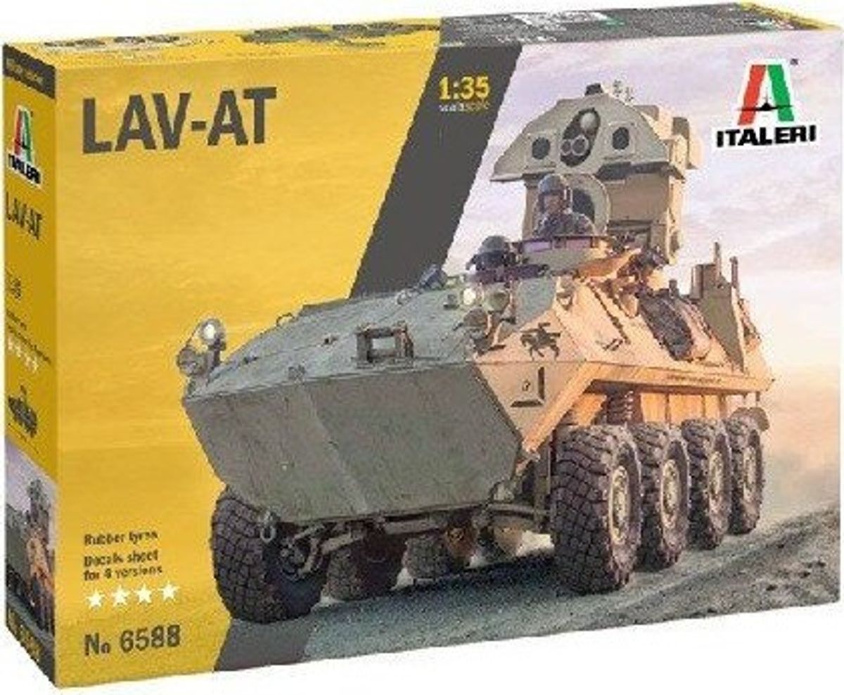 Italeri - Lav-at Tank Byggesæt - 1:35 - 6588