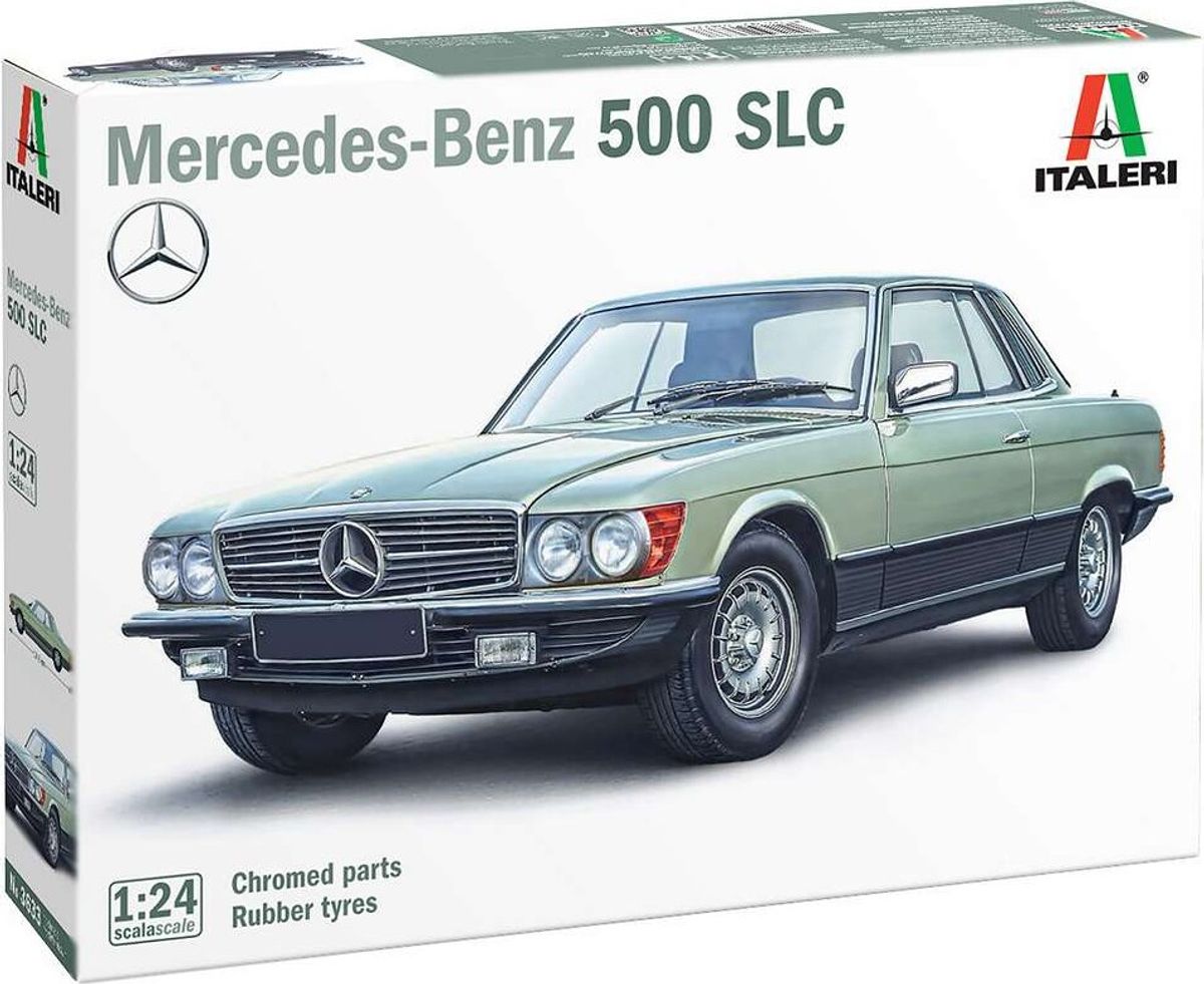 Italeri - Mercedes-benz 500 Slc Bil Byggesæt - 1:24 - 3633s