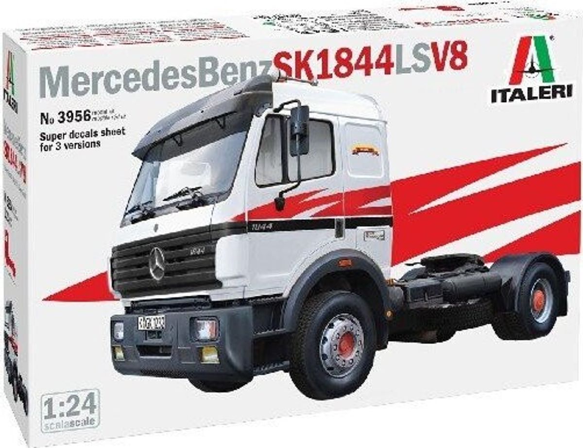 Italeri - Mercedes Benz Sk1844 Lastbil Byggesæt - 1:24 - 3956