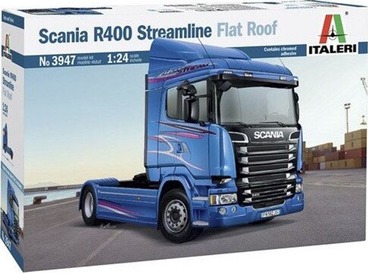 Italeri - Scania R400 Lastbil Byggesæt - 1:24 - 3947