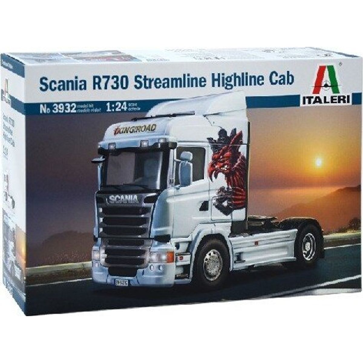 Italeri - Scania R730 Streamline Lastbil Byggesæt - 1:24 - 3932