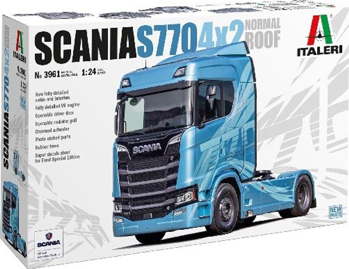 Italeri - Scania S770 Lastbil Byggesæt - 1:24 - 3961