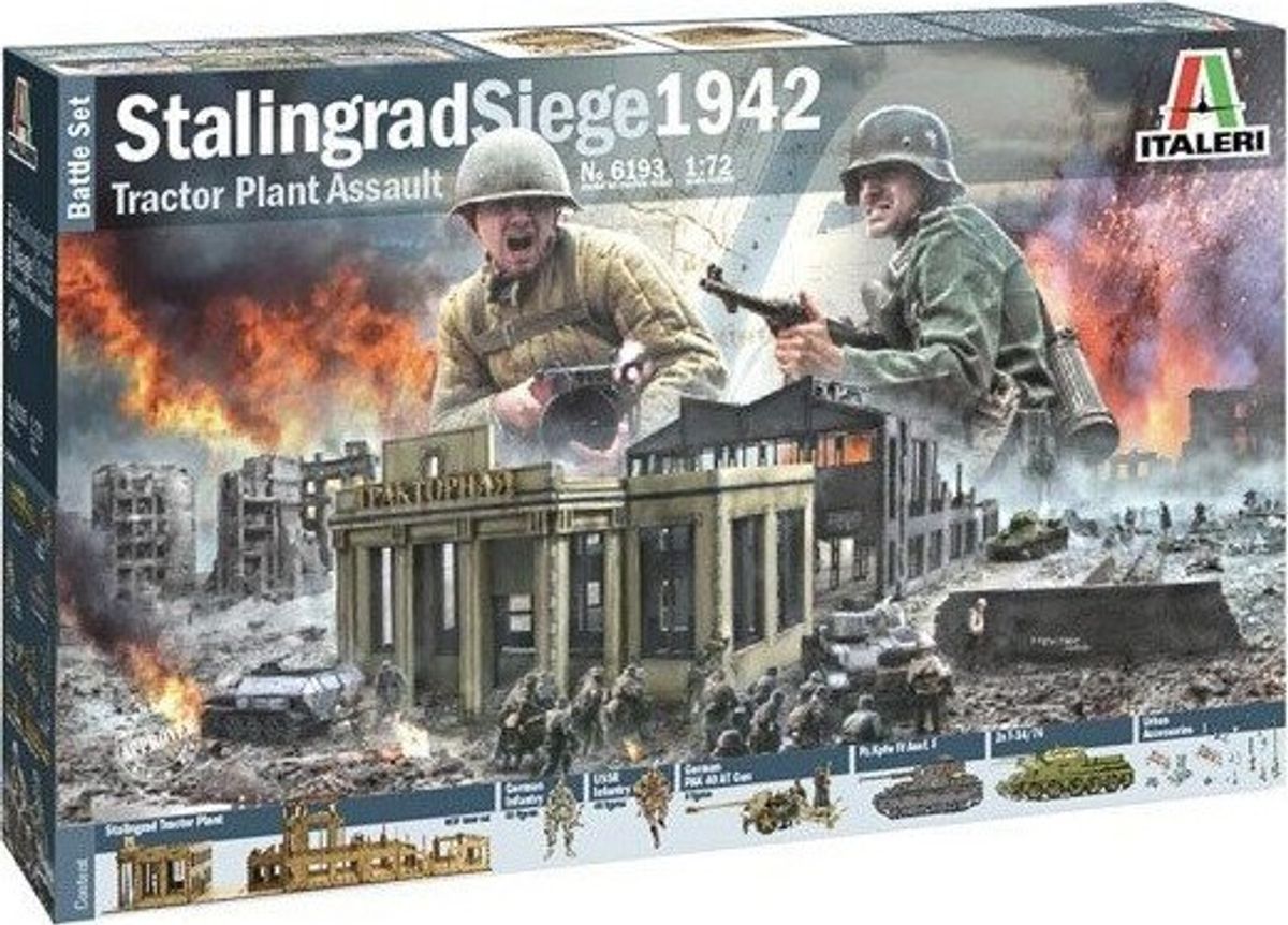 Italeri - Stalingrad Siege Battle 1942 Byggesæt - 1:72 - 6193