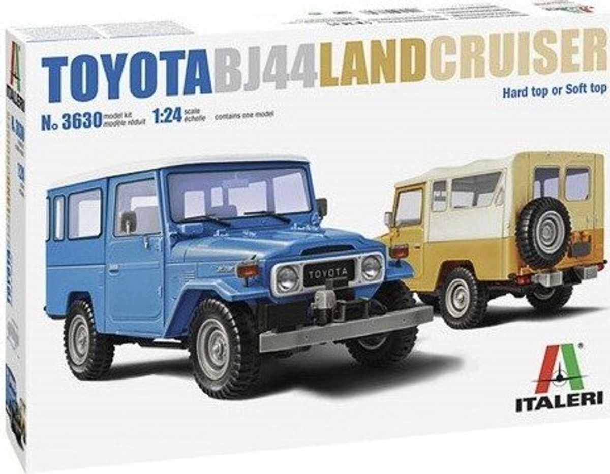 Italeri - Toyota Bj44 Land Cruiser Bil Byggesæt - 1:24 - 3630