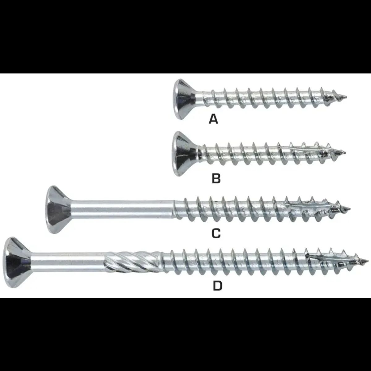 ITW SPUN ®+, Elforzinket - Universalskrue - 3,0 x 40 - 153430