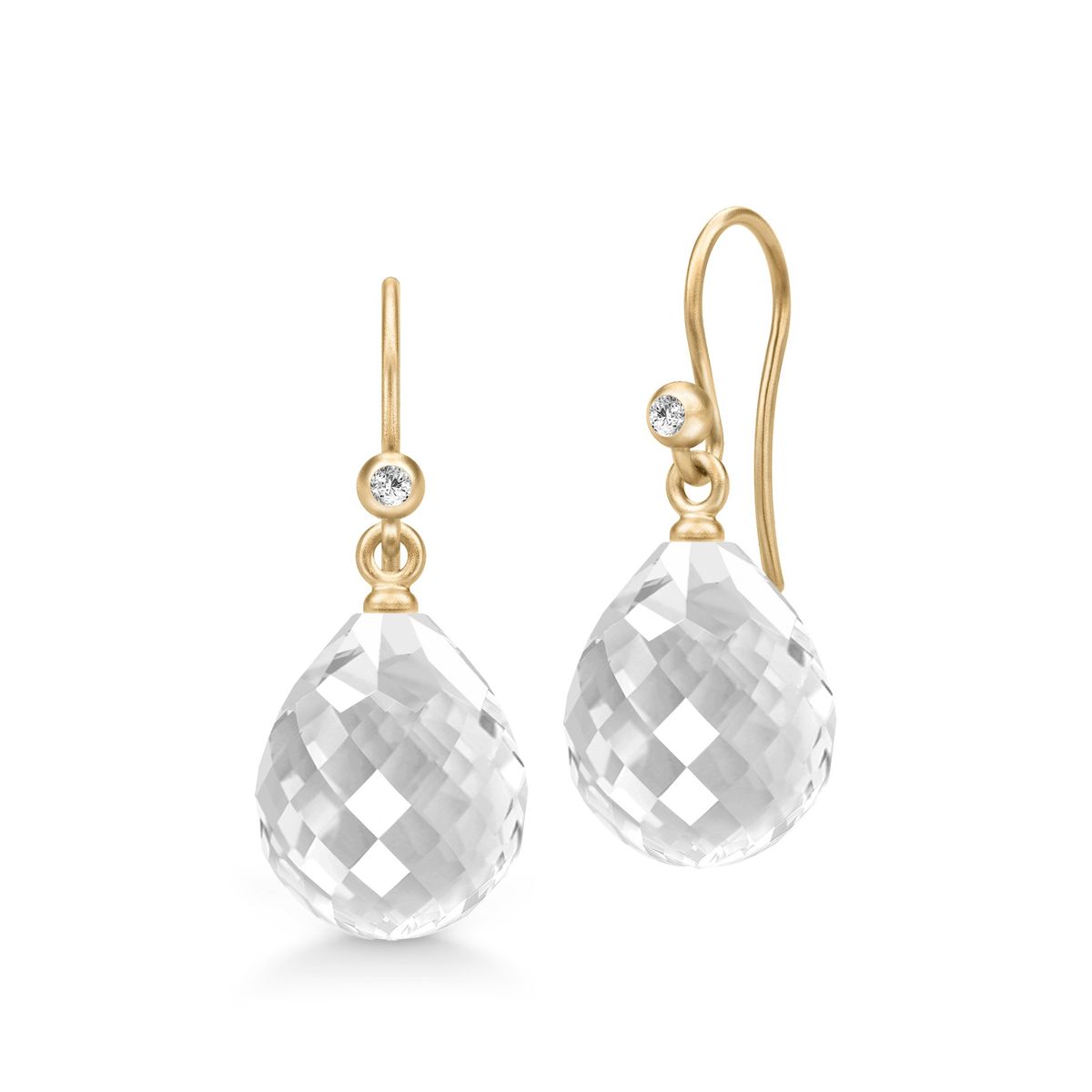 Ivy Earring Clear Crystal