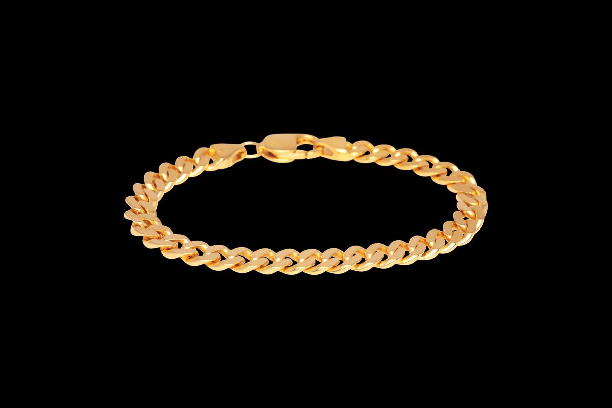 IX Chunky Curb Matt Bracelet