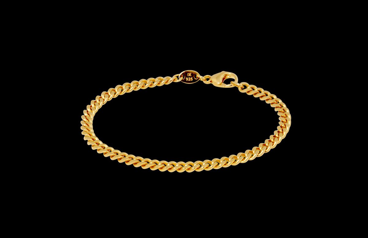 IX Curb Brushed Bracelet