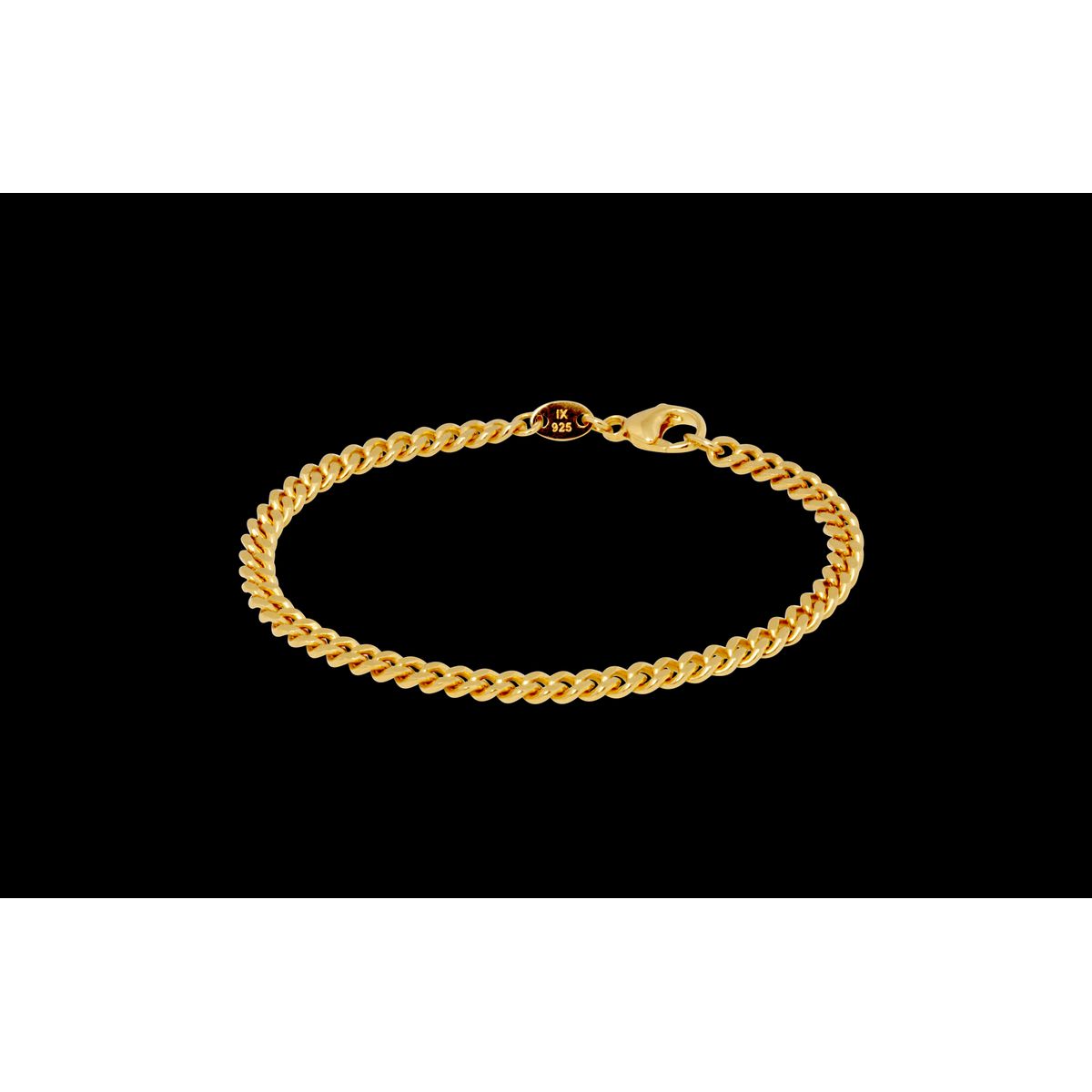 IX Curb Brushed Bracelet