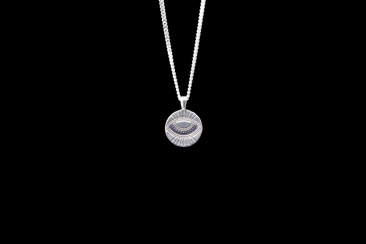 IX I See You Pendant Silver