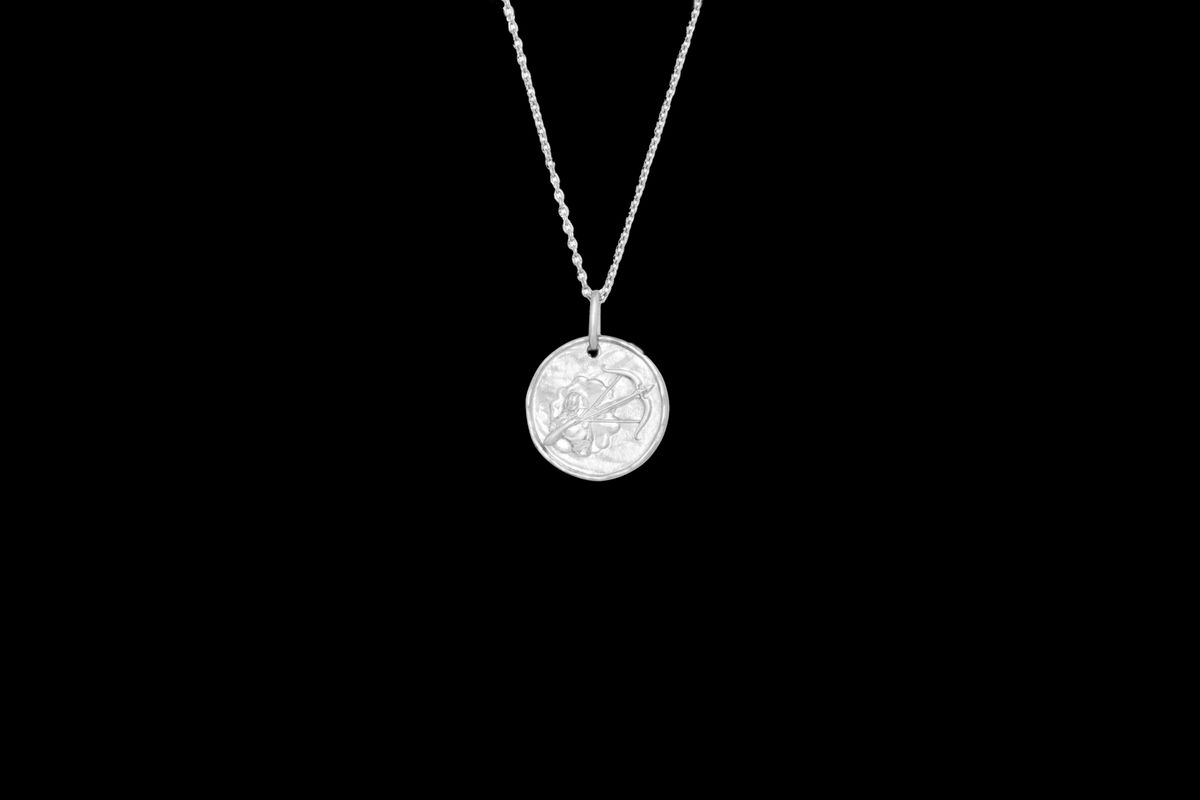 IX Skytte Pendant Silver