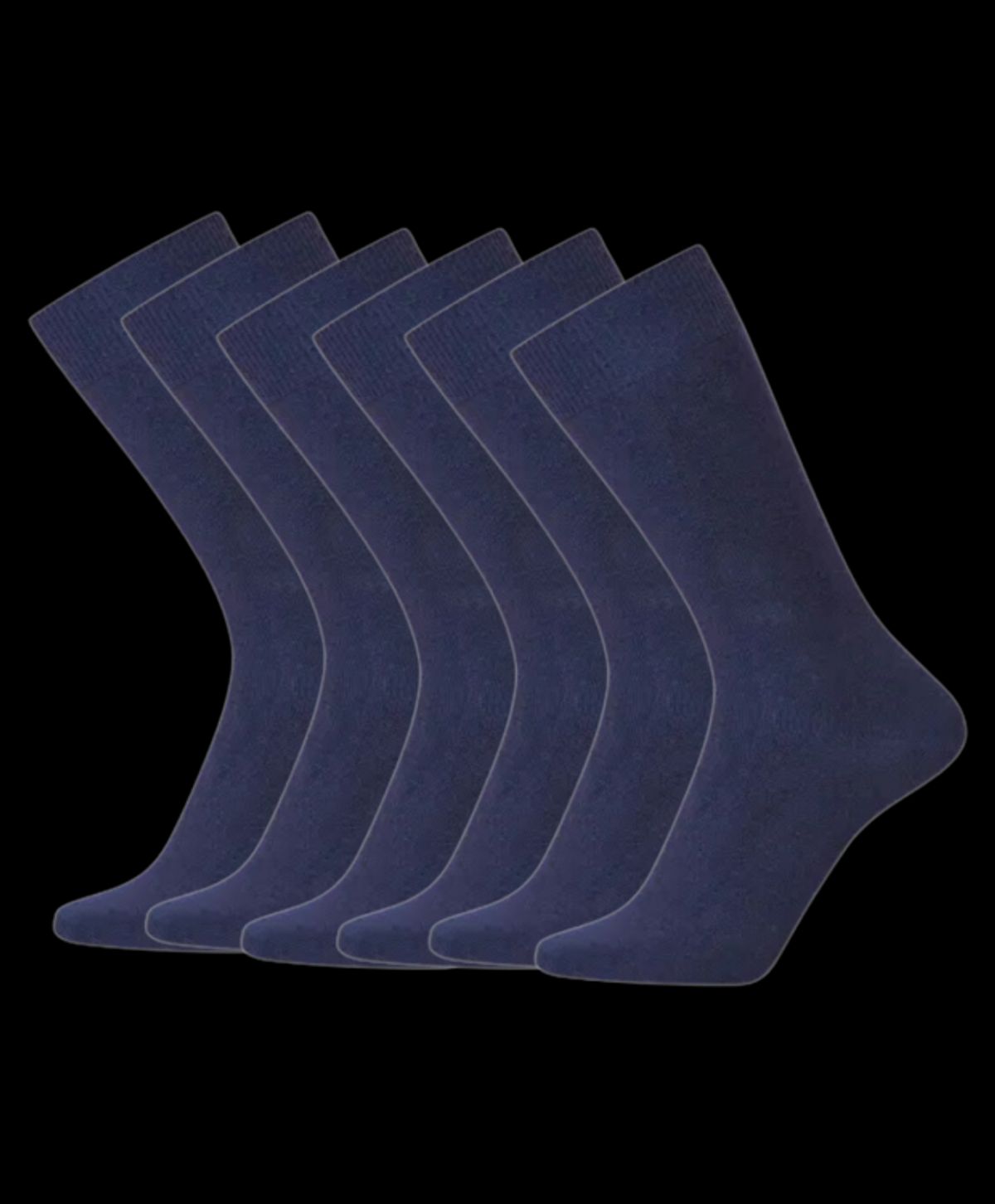 Iz sock 6pak Copenhagen premium uld strømper i navy | Ultra Soft