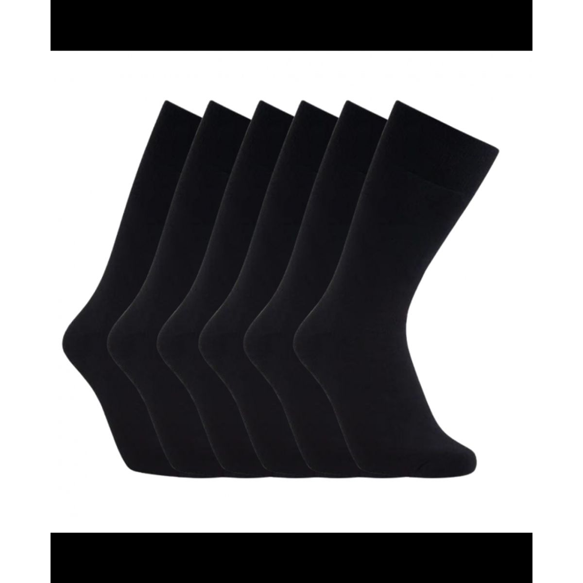 Iz sock 6pak Copenhagen premium uld strømper i sort | Ultra Soft