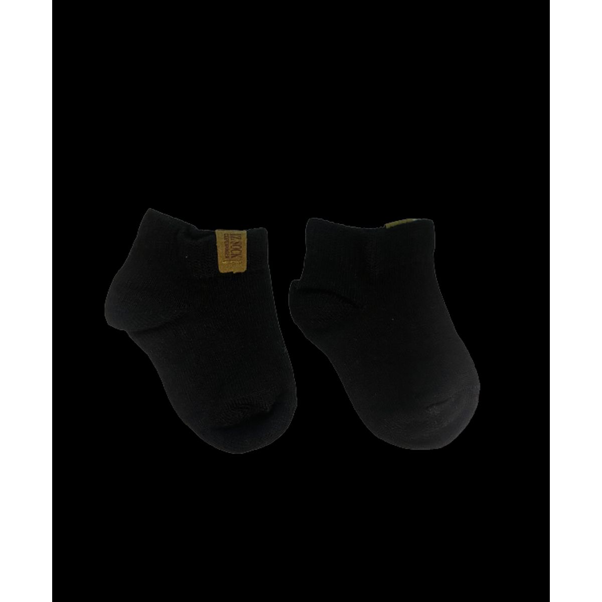 Iz sock Copenhagen 3pak luxury klassiske bambus ankelstrømper i sort til baby