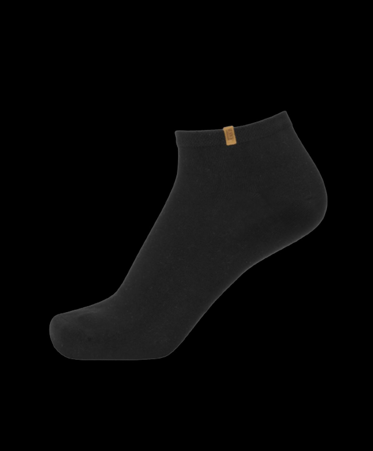 Iz sock Copenhagen 3pak luxury klassiske bambus ankelstrømper i sort til børn