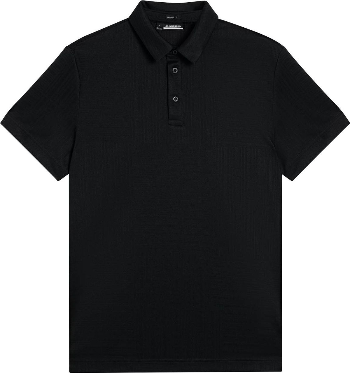 J. Lindeberg Alfred Regular Fit Herre Poloshirt - Black - Str. M