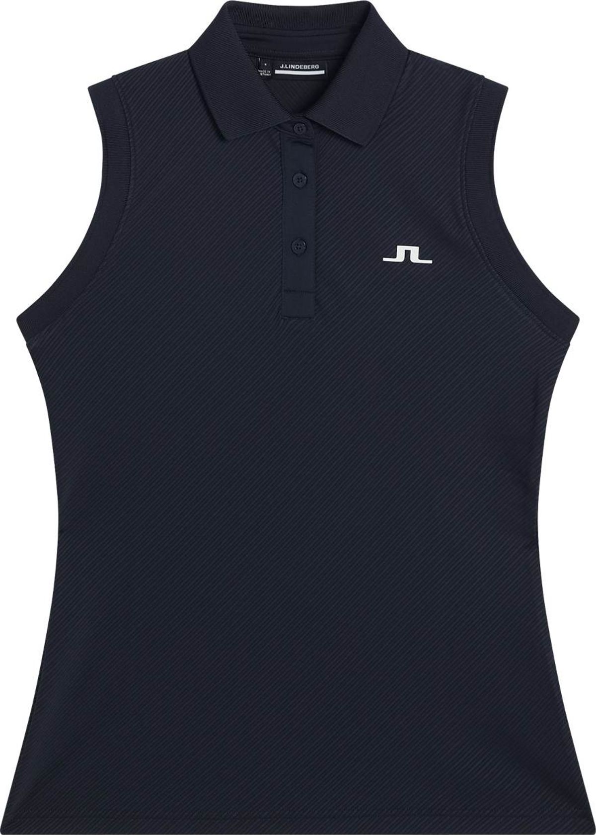 J. Lindeberg Lale Dame Poloshirt Uden Ærmer - Navy - Str. L