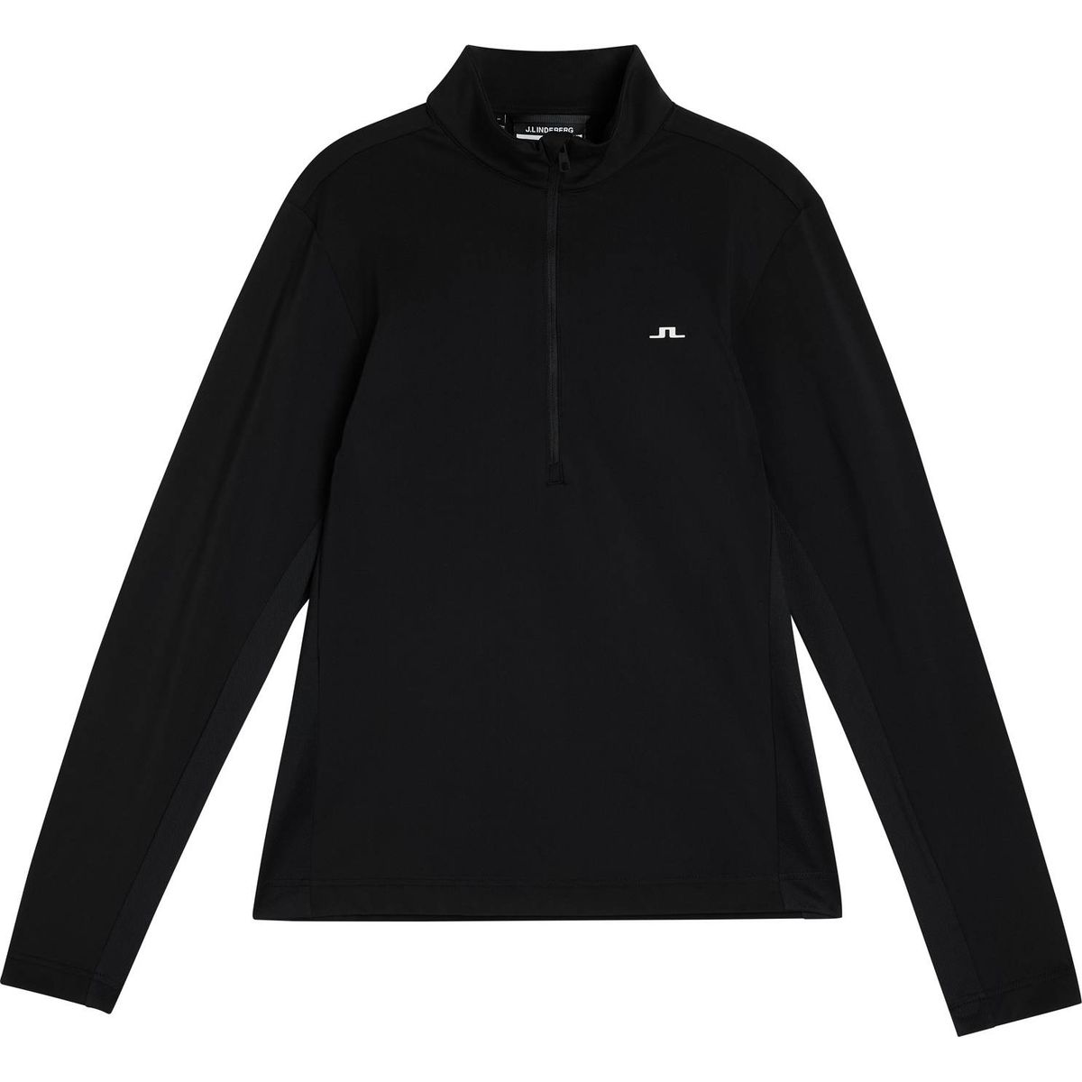 J. Lindeberg Luke Half Zip Herre Pullover - Black - Str. S