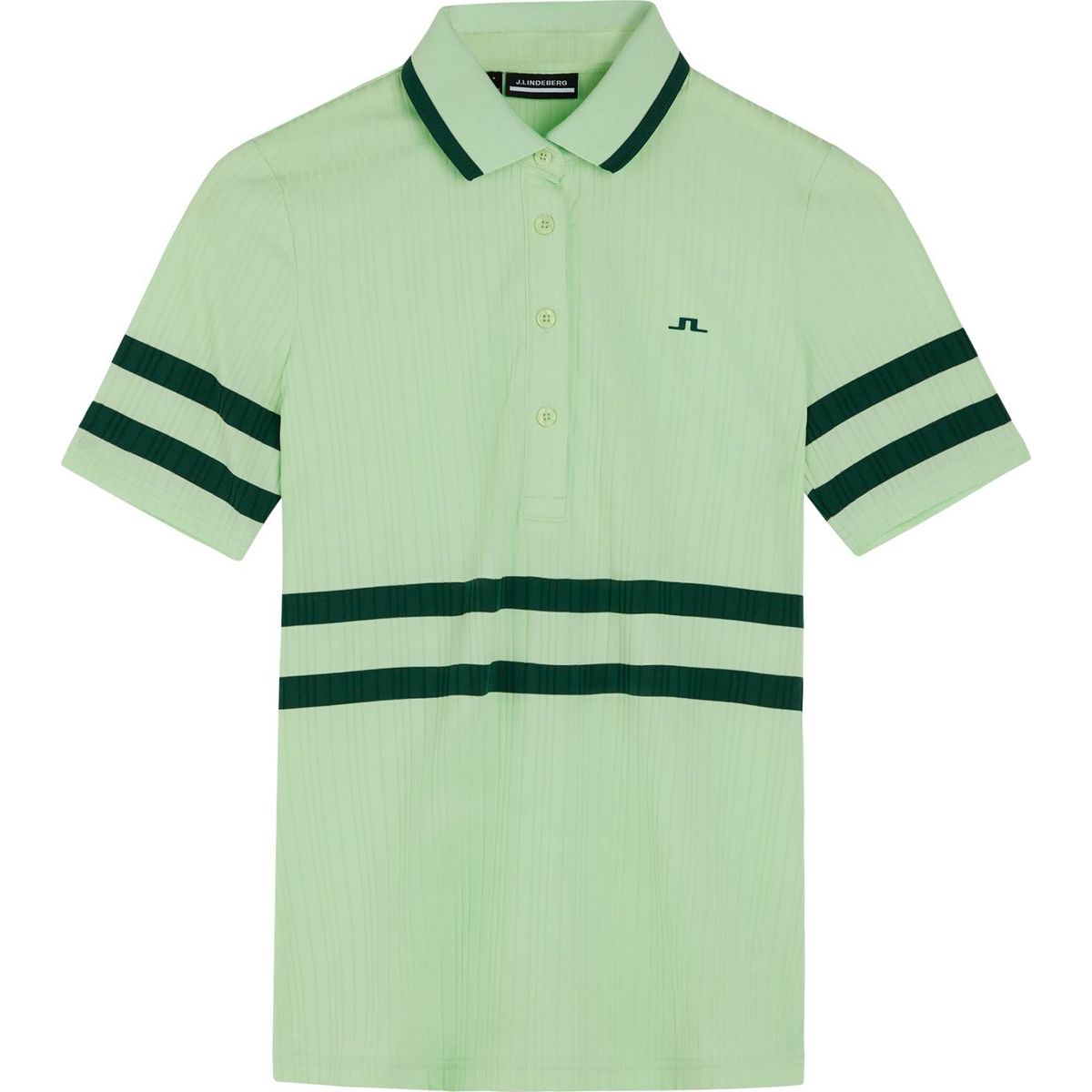 J. Lindeberg Moira Dame Poloshirt - Patina Green - Str. L