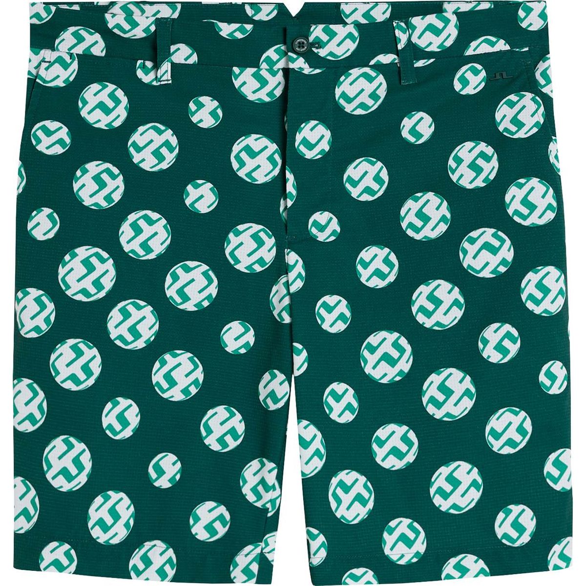 J. Lindeberg Tim Herre Shorts - Rain Forest Sphere Dot - Str. 36