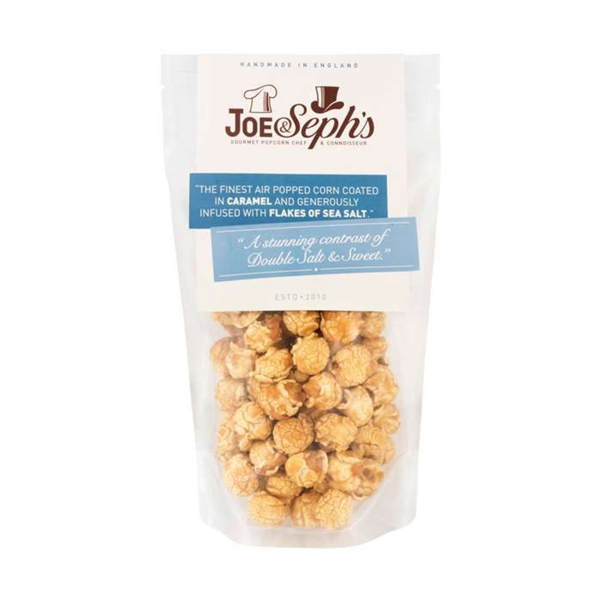 J&S Karamel And Dobbelt Havsalt Popcorn 80 G