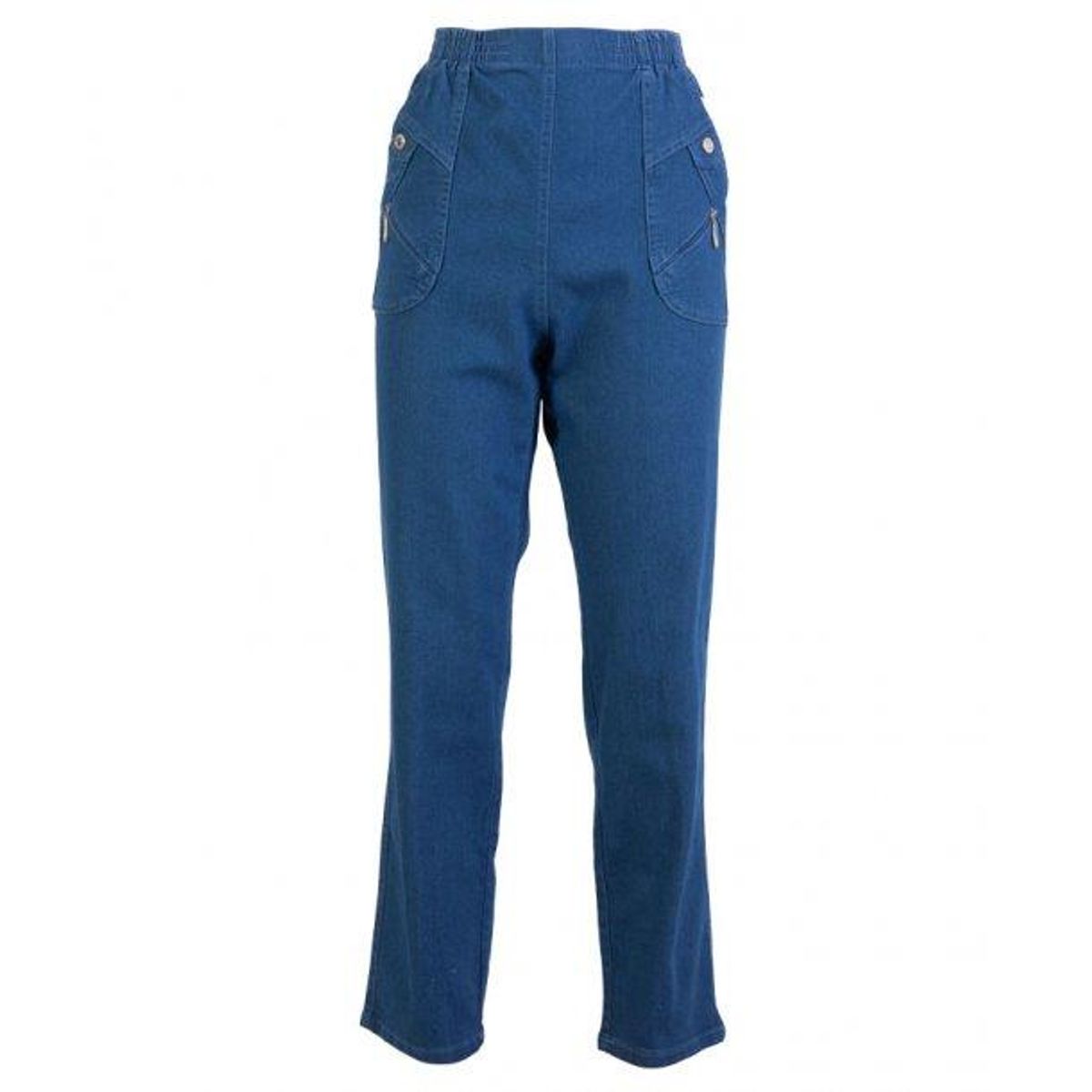 J.S.T. For My Dame Bukser - Denim Blue - 38